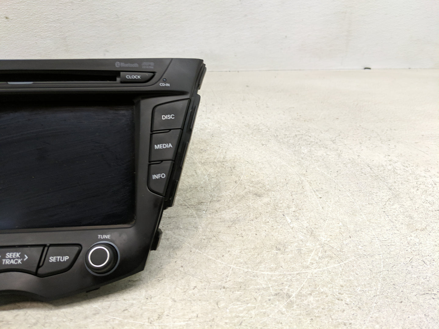 2014-2017 Hyundai Veloster Radio AM FM Cd Player Receiver Replacement P/N:965602V731 Fits Fits 2014 2015 2016 2017 OEM Used 