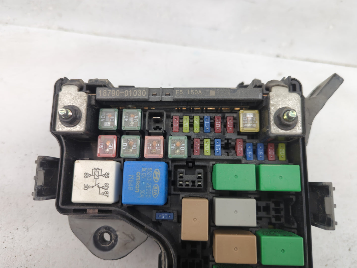2015-2017 Hyundai Veloster Fusebox Fuse Box Panel Relay Module P/N:91941-2V320 Fits Fits 2015 2016 2017 OEM Used Auto Parts 