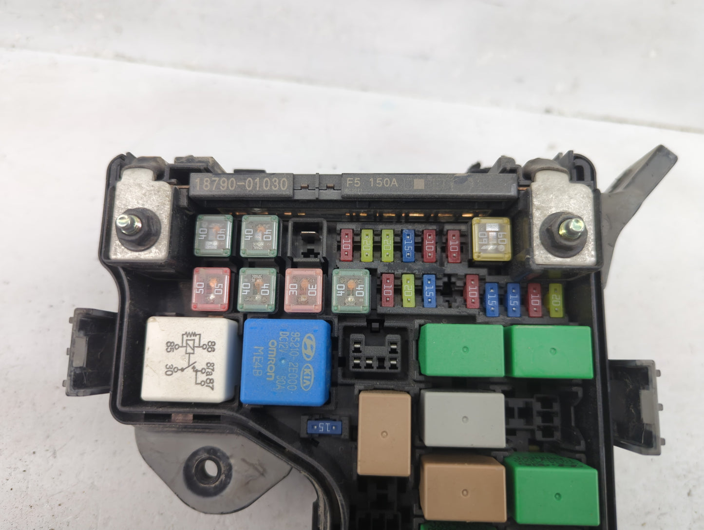 2015-2017 Hyundai Veloster Fusebox Fuse Box Panel Relay Module P/N:91941-2V320 Fits Fits 2015 2016 2017 OEM Used Auto Parts 
