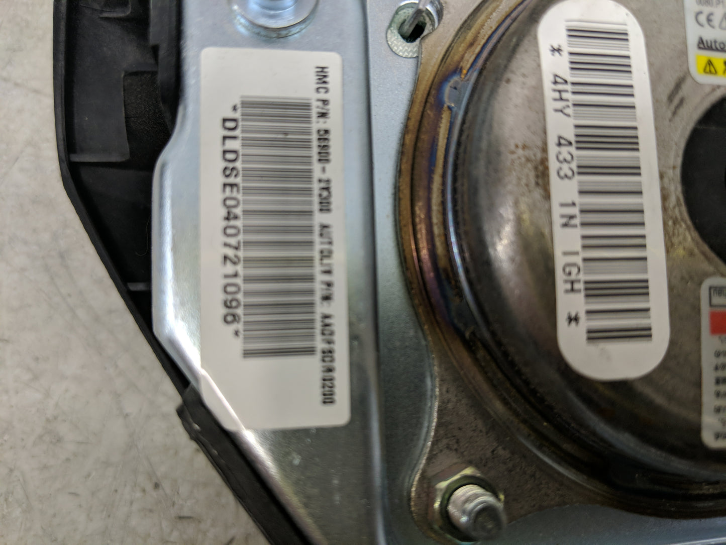2012-2017 Hyundai Veloster Air Bag Driver Left Steering Wheel Mounted Fits Fits 2012 2013 2014 2015 2016 2017 OEM Used Auto 