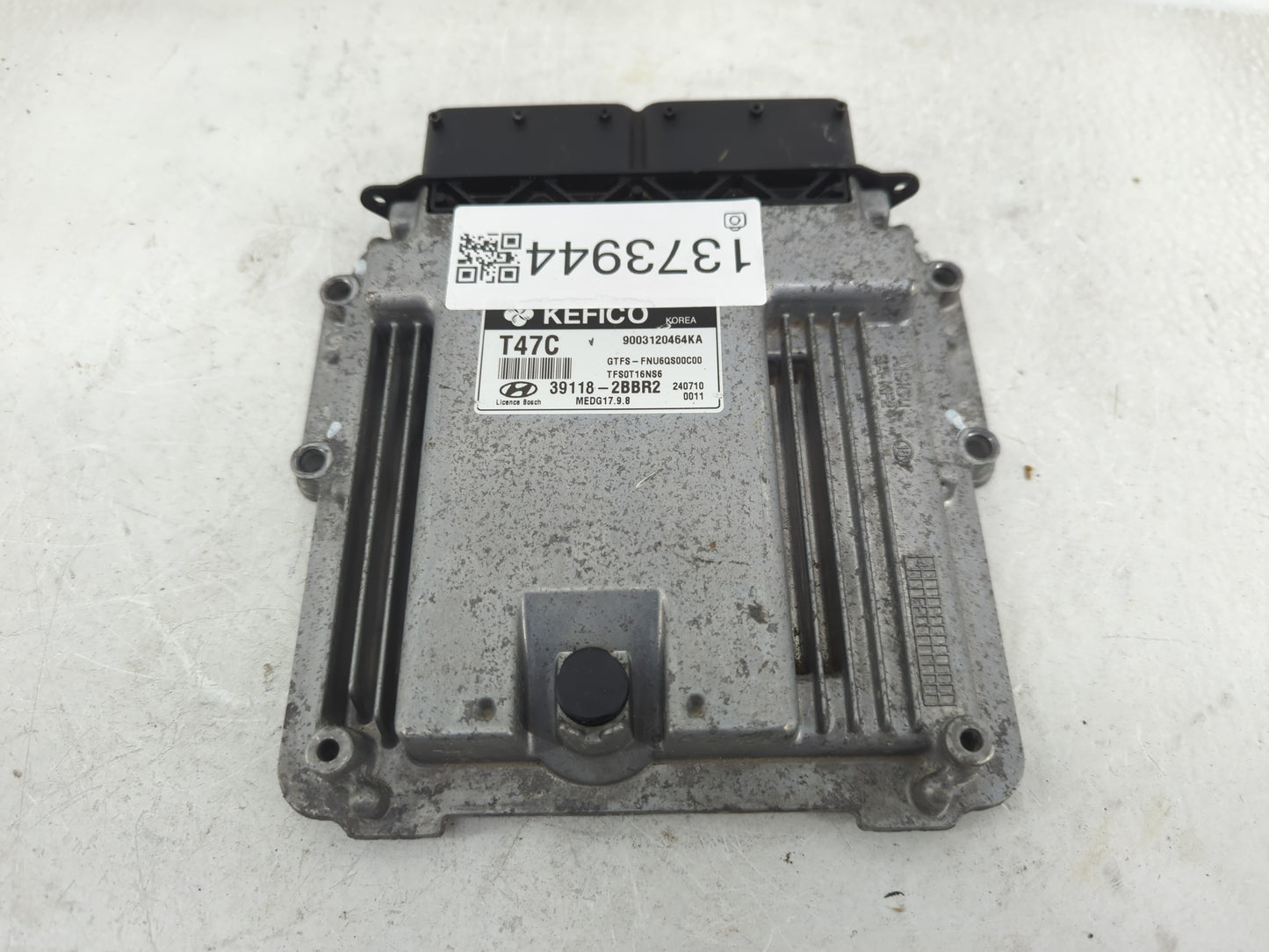 2015 Hyundai Veloster PCM Engine Control Computer ECU ECM PCU OEM P/N:39118-2BBR2 Fits OEM Used Auto Parts - Oemusedautopart