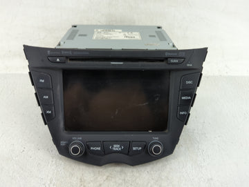 2015 Hyundai Veloster Radio AM FM Cd Player Receiver Replacement P/N:96560-2V741 Fits OEM Used Auto Parts - Oemusedautoparts