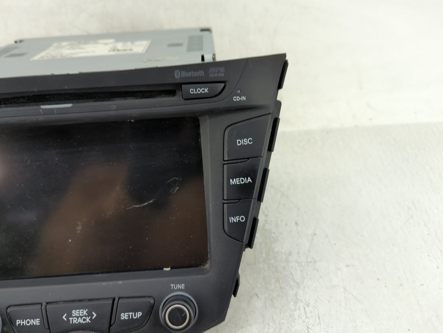 2015 Hyundai Veloster Radio AM FM Cd Player Receiver Replacement P/N:96560-2V741 Fits OEM Used Auto Parts - Oemusedautoparts