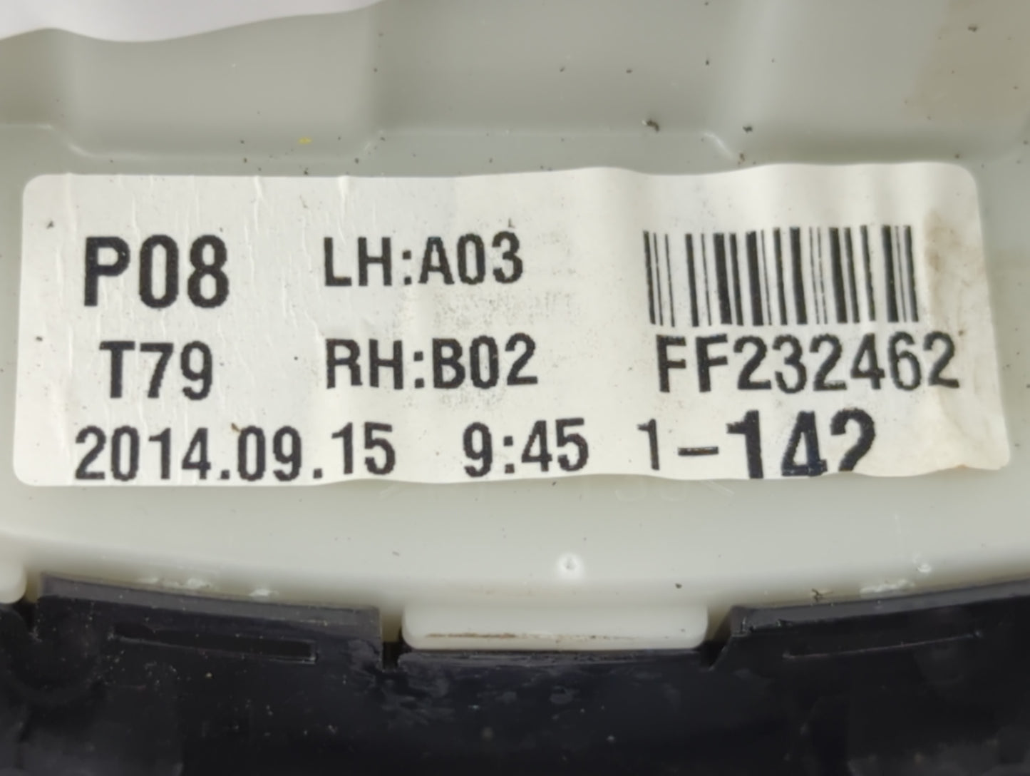 2013-2015 Hyundai Veloster Climate Control Module Temperature AC/Heater Replacement Fits Fits 2013 2014 2015 OEM Used Auto P