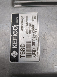2015 Hyundai Veloster PCM Engine Control Computer ECU ECM PCU OEM P/N:39118-2BBR1 9003120633KA, MEDG17.9.8 Fits OEM Used Aut