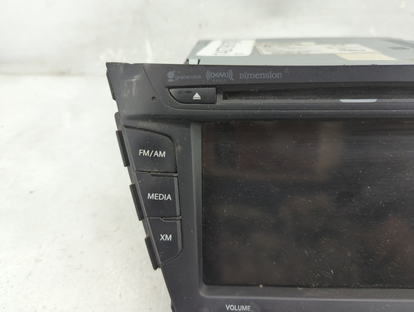 2012-2015 Hyundai Veloster Radio AM FM Cd Player Receiver Replacement P/N:96560-2V700 Fits Fits 2012 2013 2014 2015 OEM Used