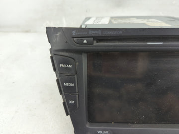 2012-2015 Hyundai Veloster Radio AM FM Cd Player Receiver Replacement P/N:96560-2V700 Fits Fits 2012 2013 2014 2015 OEM Used Auto Parts