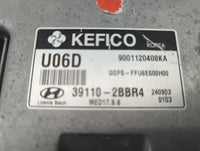 2015 Hyundai Veloster PCM Engine Control Computer ECU ECM PCU OEM P/N:39110-2BBR4 9001120408KA, GGFS-FFU6ES00H00, MED17.9.8 