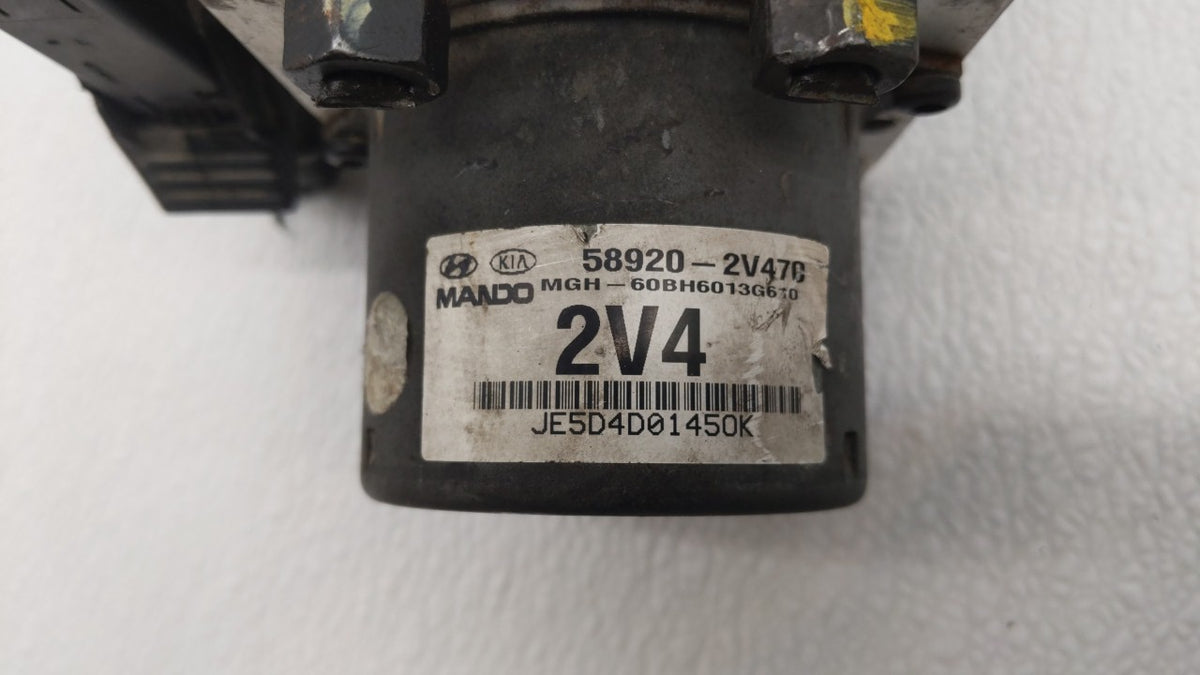 2015-2017 Hyundai Veloster Anti-Lock Brake ABS Pump Module Actuator OEM P/N:BE6003G606 58920-2V480 Fits Fits 2015 2016 2017 