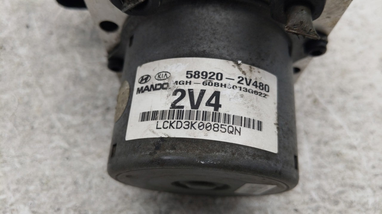 2015 Hyundai Veloster ABS Pump Control Module Replacement P/N:BE6003G606 58920-2V480, 58920-2V470, BE6003G622 Fits OEM Used 