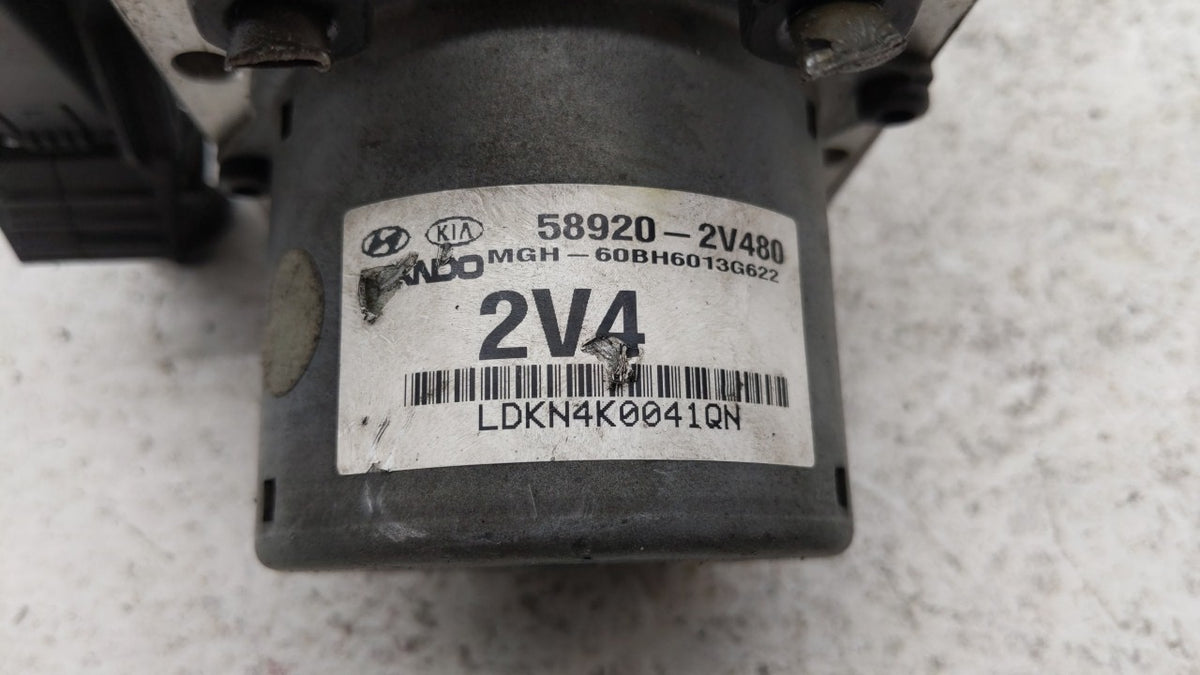 2015-2017 Hyundai Veloster Anti-Lock Brake ABS Pump Module Actuator OEM P/N:BE6003G606 58920-2V480 Fits Fits 2015 2016 2017 