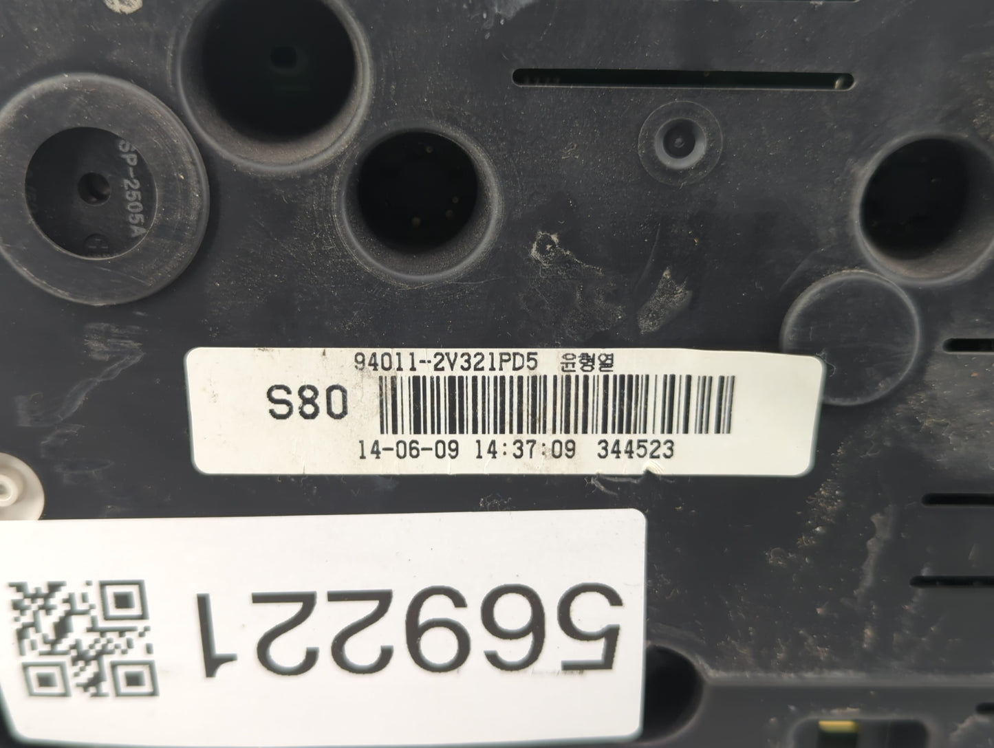2012-2015 Hyundai Veloster Instrument Cluster Speedometer Gauges P/N:94011-2V321PD5 Fits Fits 2012 2013 2014 2015 OEM Used A