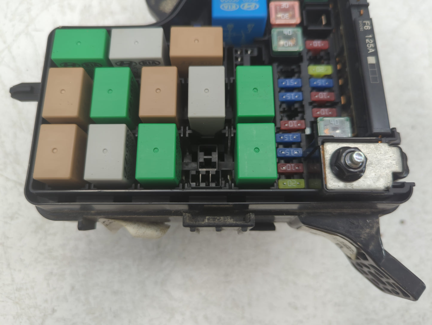 2015 Hyundai Veloster Fusebox Fuse Box Panel Relay Module P/N:N91236-2V0 Fits OEM Used Auto Parts - Oemusedautoparts1.com