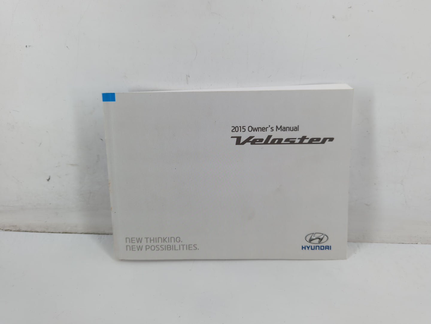 2015 Hyundai Veloster Owners Manual Book Guide P/N:F2V0-EU4DF OEM Used Auto Parts - Oemusedautoparts1.com