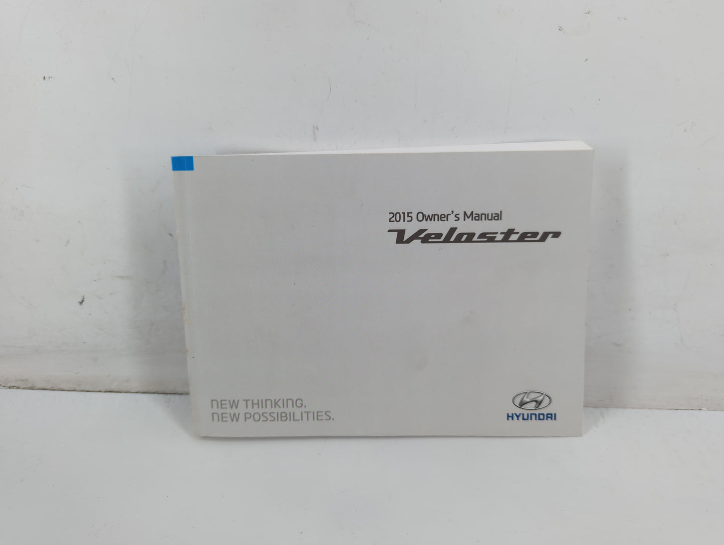 2015 Hyundai Veloster Owners Manual Book Guide P/N:F2V0-EU4DF OEM Used Auto Parts - Oemusedautoparts1.com