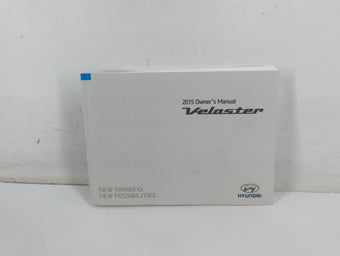 compare product 2015 Hyundai Veloster Owners Manual Book Guide P/N:F2V0-EU4DF OEM Used Auto Parts