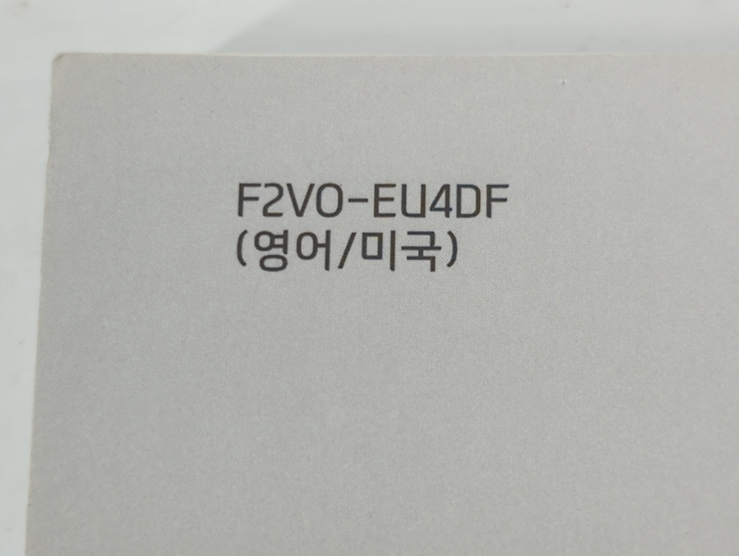 2015 Hyundai Veloster Owners Manual Book Guide P/N:F2V0-EU4DF OEM Used Auto Parts - Oemusedautoparts1.com