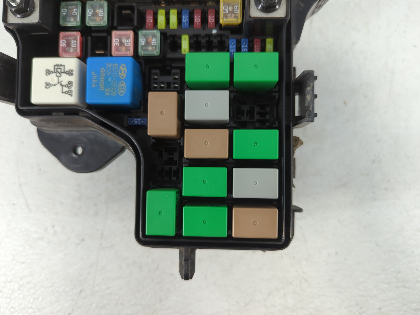 2015-2017 Hyundai Veloster Fusebox Fuse Box Panel Relay Module P/N:91301 2V016 Fits Fits 2015 2016 2017 OEM Used Auto Parts 