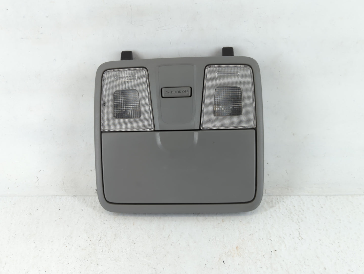 2015 Hyundai Veloster Overhead Roof Console Grey - Oemusedautoparts1.com
