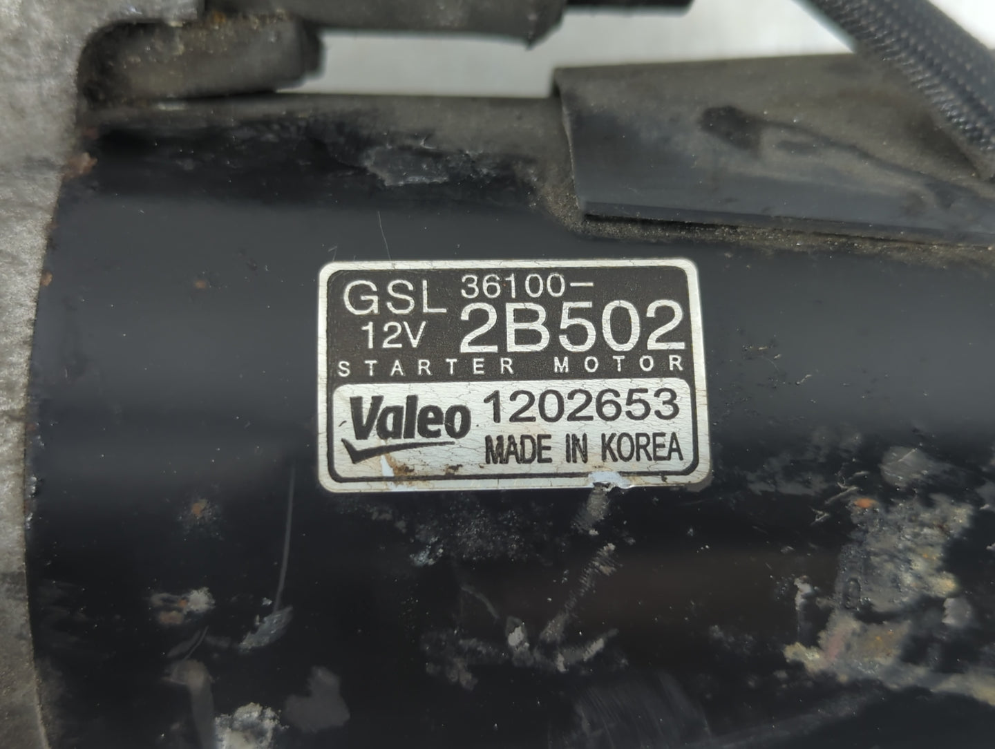 2013-2017 Hyundai Veloster Car Starter Motor Solenoid OEM P/N:1202653 36100-2B502 Fits Fits 2012 2013 2014 2015 2016 2017 OE