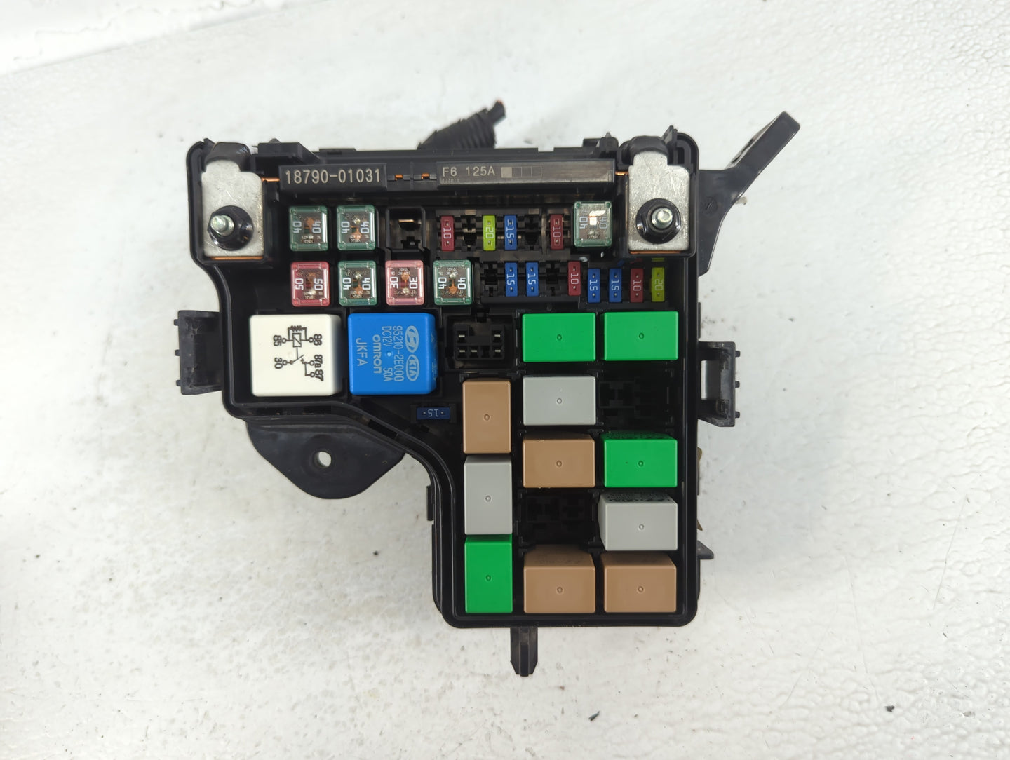2015-2017 Hyundai Veloster Fusebox Fuse Box Panel Relay Module P/N:G173 91236 2V098 Fits Fits 2015 2016 2017 OEM Used Auto P