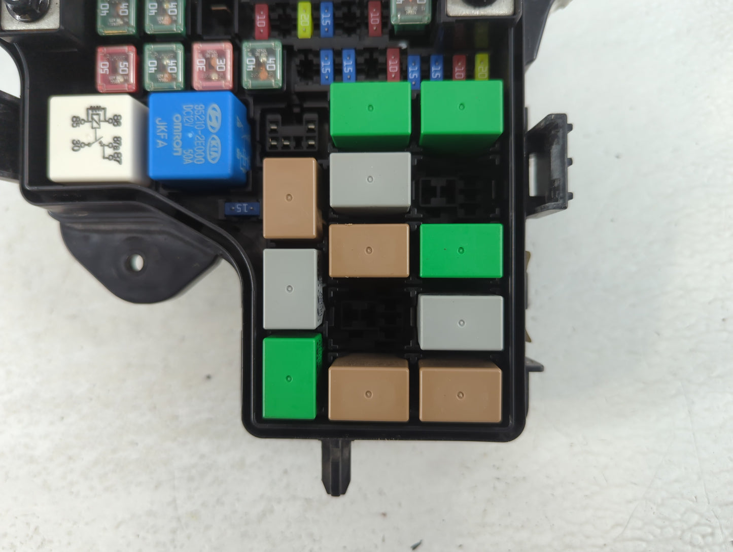 2015-2017 Hyundai Veloster Fusebox Fuse Box Panel Relay Module P/N:G173 91236 2V098 Fits Fits 2015 2016 2017 OEM Used Auto P