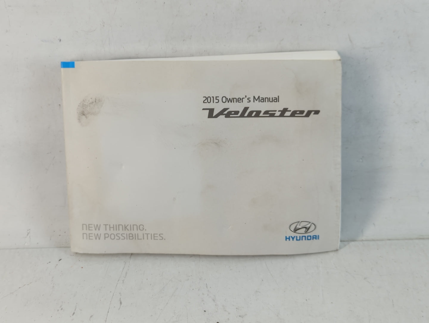 2015 Hyundai Veloster Owners Manual Book Guide P/N:F2V0-EU47C OEM Used Auto Parts - Oemusedautoparts1.com
