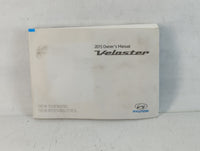 2015 Hyundai Veloster Owners Manual Book Guide P/N:F2V0-EU47C OEM Used Auto Parts - Oemusedautoparts1.com