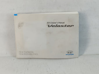 compare product 2015 Hyundai Veloster Owners Manual Book Guide P/N:F2V0-EU47C OEM Used Auto Parts