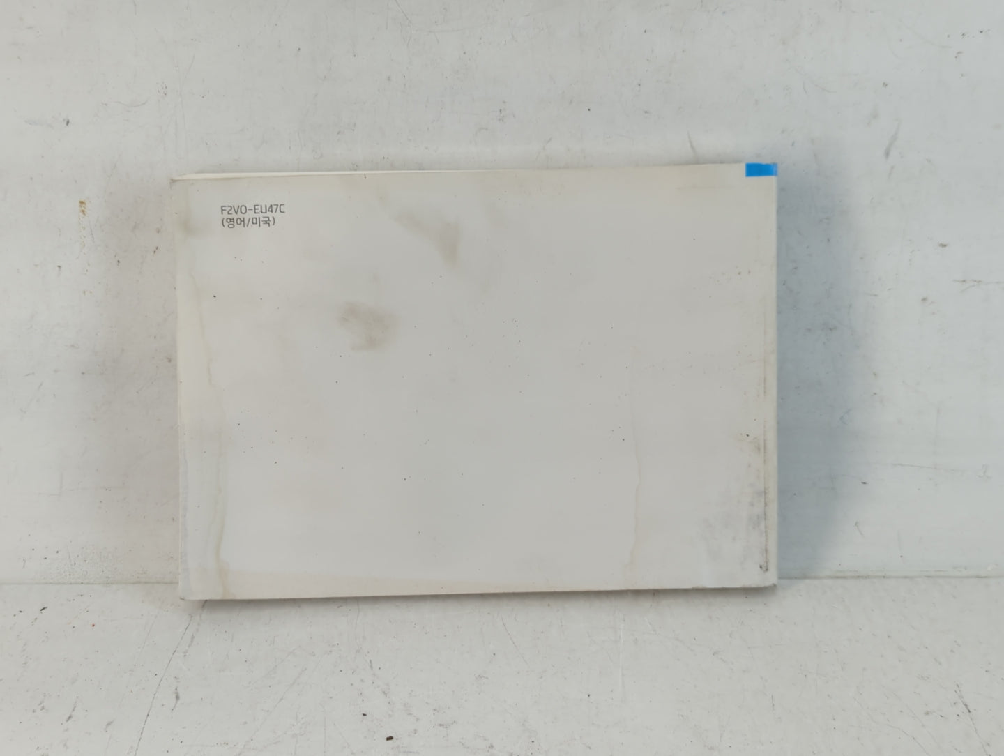2015 Hyundai Veloster Owners Manual Book Guide P/N:F2V0-EU47C OEM Used Auto Parts - Oemusedautoparts1.com