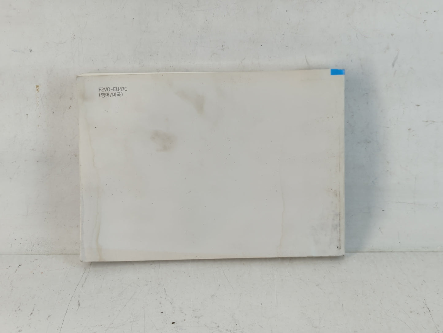 2015 Hyundai Veloster Owners Manual Book Guide P/N:F2V0-EU47C OEM Used Auto Parts - Oemusedautoparts1.com