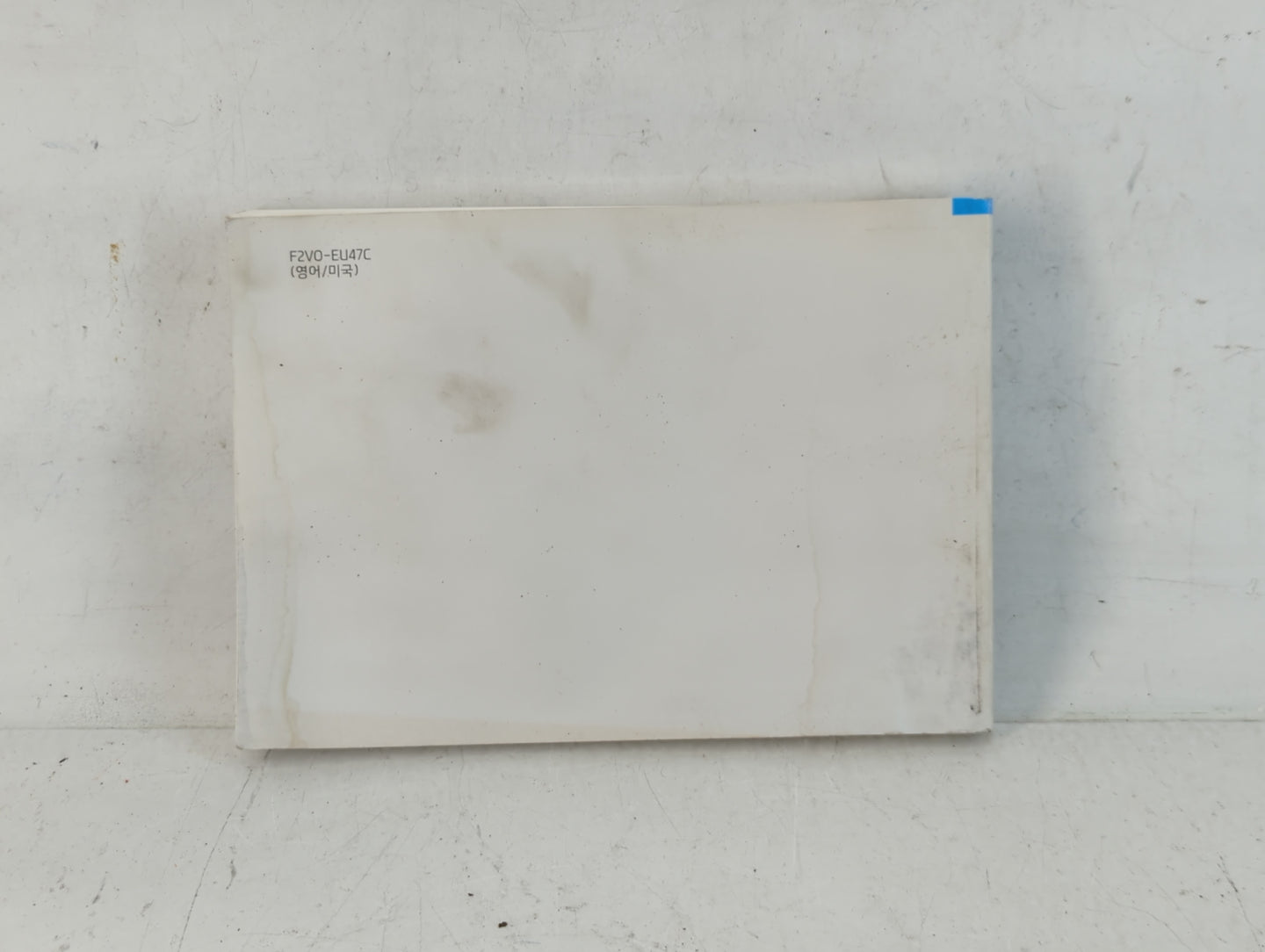 2015 Hyundai Veloster Owners Manual Book Guide P/N:F2V0-EU47C OEM Used Auto Parts - Oemusedautoparts1.com