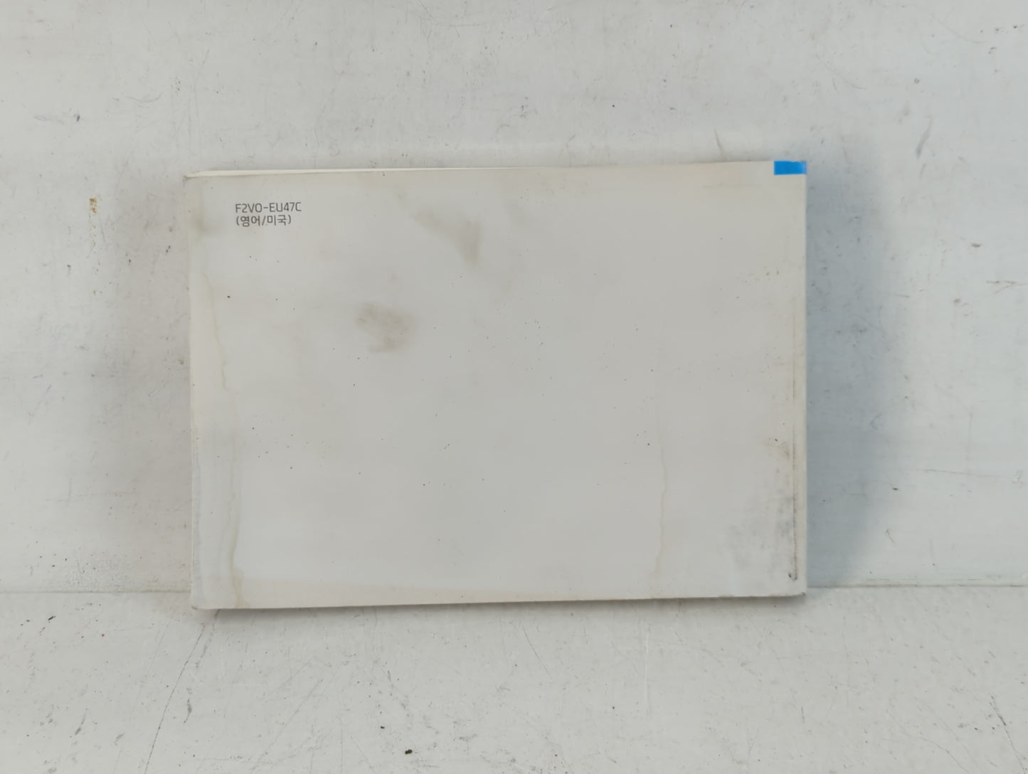 2015 Hyundai Veloster Owners Manual Book Guide P/N:F2V0-EU47C OEM Used Auto Parts - Oemusedautoparts1.com