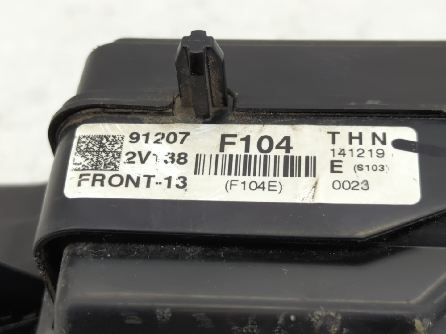 2015-2017 Hyundai Veloster Fusebox Fuse Box Panel Relay Module P/N:91207 2V138 Fits Fits 2015 2016 2017 OEM Used Auto Parts 