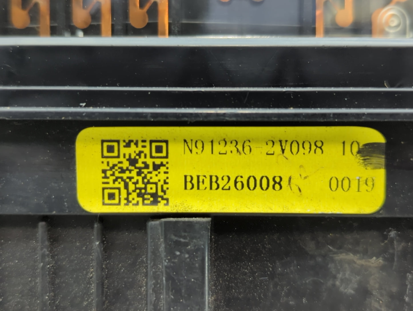 2015-2017 Hyundai Veloster Fusebox Fuse Box Panel Relay Module P/N:G173 91236 2V098 Fits Fits 2015 2016 2017 OEM Used Auto P