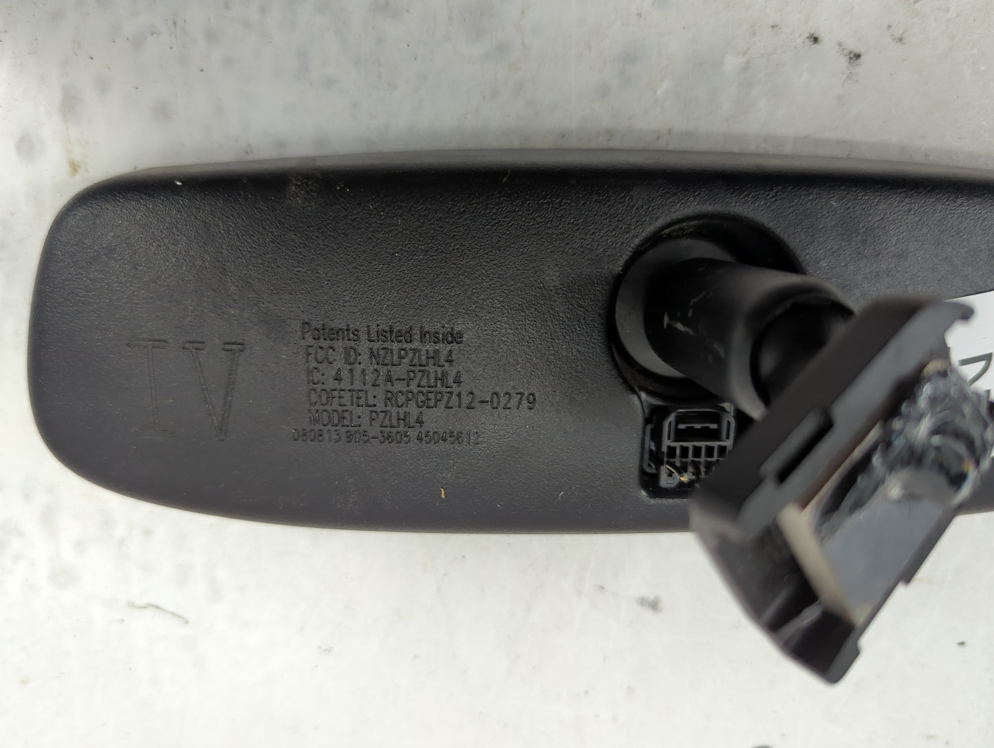 2015 Infiniti G37 Interior Rear View Mirror Replacement OEM Fits OEM Used Auto Parts - Oemusedautoparts1.com