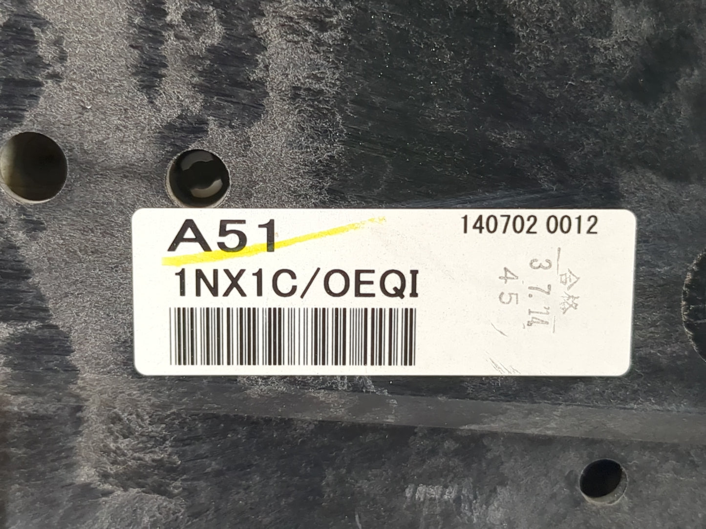 2015 Infiniti Q40 Instrument Cluster Speedometer Gauges P/N:1NX1C/0EQI Fits Fits 2011 2012 2013 2014 OEM Used Auto Parts - O