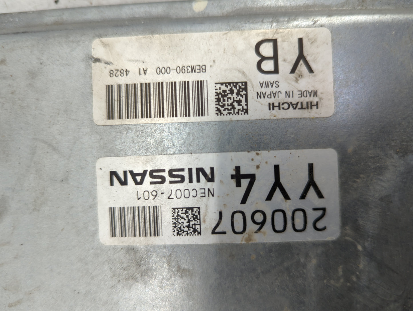 2015 Infiniti Q40 PCM Engine Control Computer ECU ECM PCU OEM P/N:NEC007-601 BEM390-000 Fits Fits 2012 2013 2014 2016 2017 O