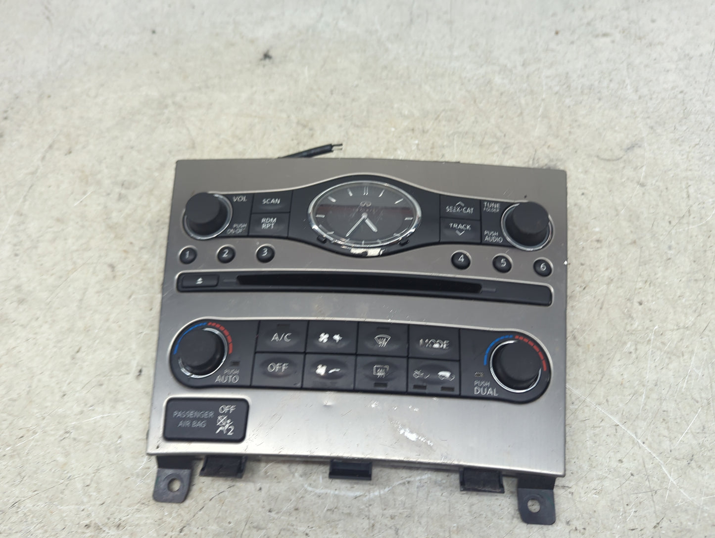 2015 Infiniti Q40 Climate Control Module Temperature AC/Heater Replacement Fits Fits 2010 2011 2012 2013 2014 2016 2017 OEM 
