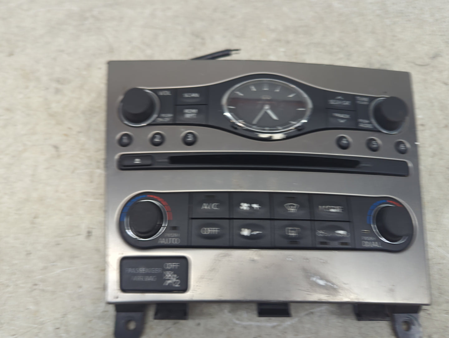 2015 Infiniti Q40 Climate Control Module Temperature AC/Heater Replacement Fits Fits 2010 2011 2012 2013 2014 2016 2017 OEM 