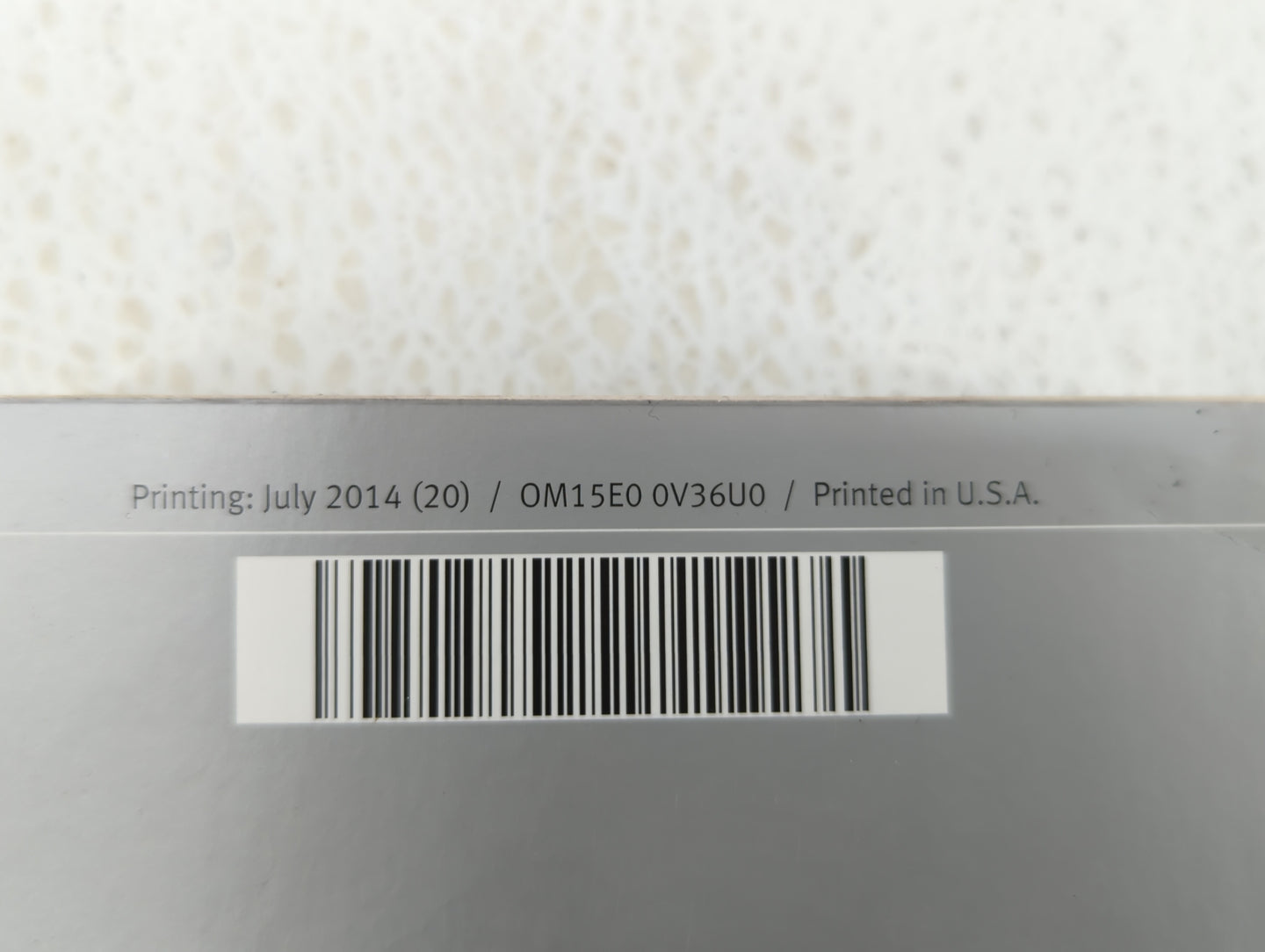 2015 Infiniti Q40 Owners Manual Book Guide OEM Used Auto Parts - Oemusedautoparts1.com