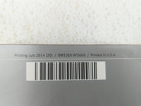 2015 Infiniti Q40 Owners Manual Book Guide OEM Used Auto Parts - Oemusedautoparts1.com