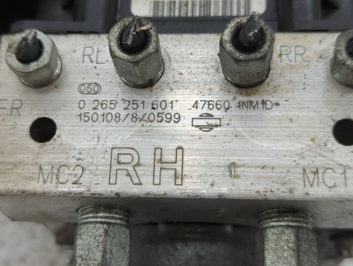2015 Infiniti Q40 Anti-Lock Brake ABS Pump Module Actuator OEM P/N:47660 1NM1D 0 265 951 629, 47660-MNL2A Fits Fits 2011 201