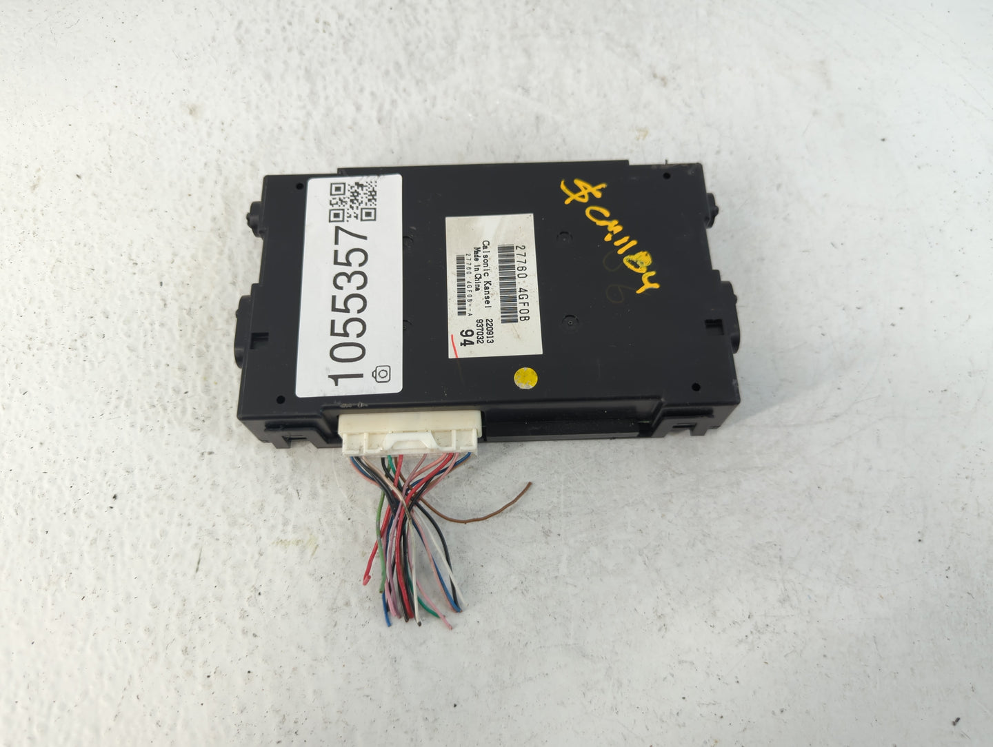 2015 Infiniti Q50 TEMPERATURE CONTROL MODULE 1055357 - Oemusedautoparts1.com