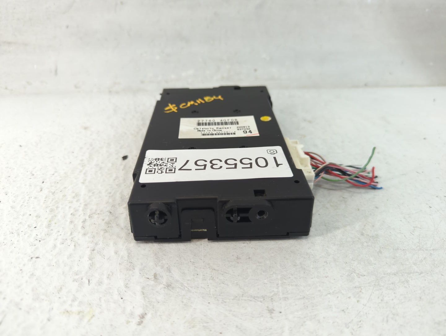 2015 Infiniti Q50 TEMPERATURE CONTROL MODULE 1055357 - Oemusedautoparts1.com