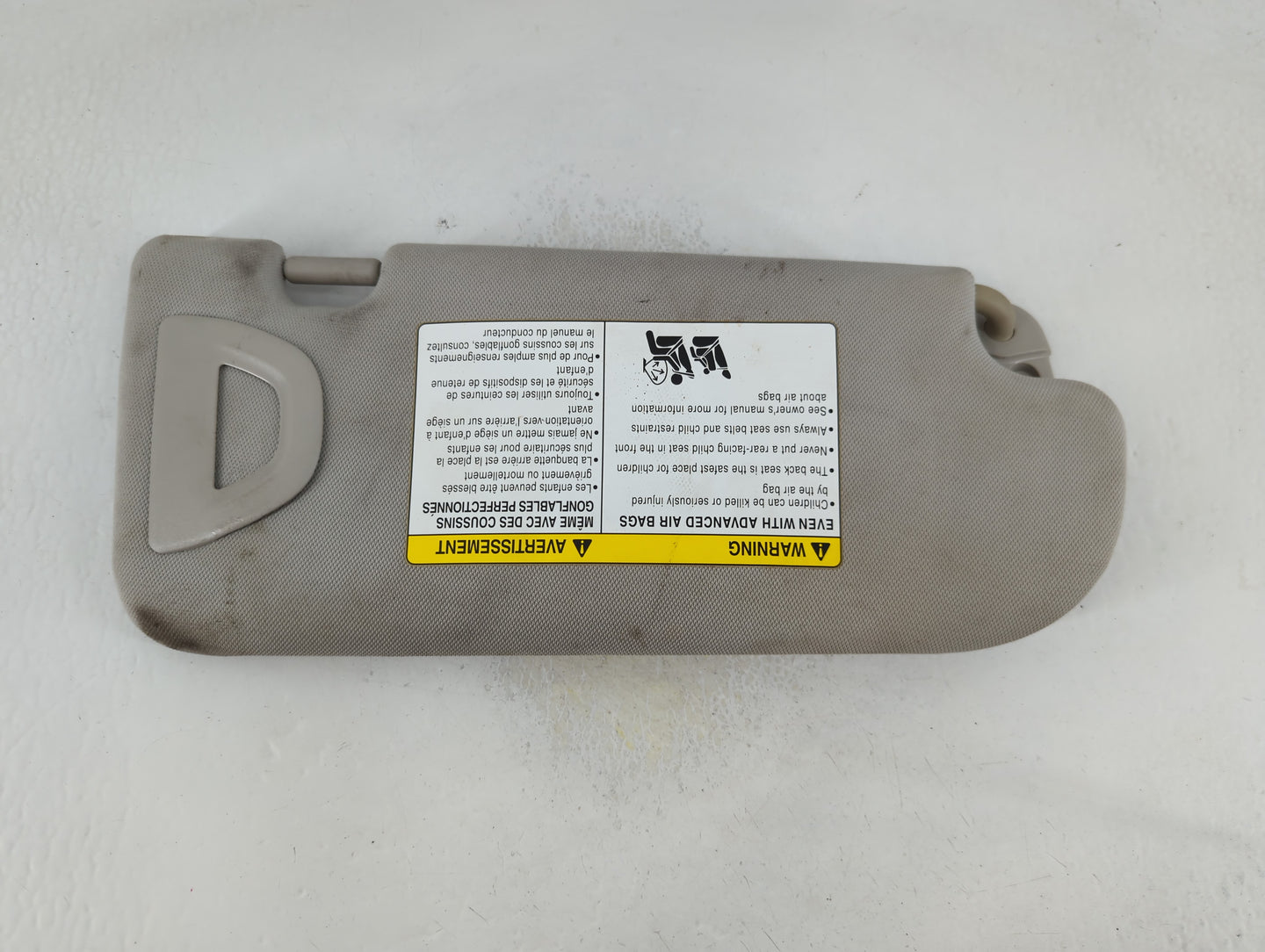 2014-2020 Infiniti Q50 Sun Visor Shade Replacement Driver Left Mirror Fits Fits 2014 2015 2016 2017 2018 2019 2020 OEM Used 