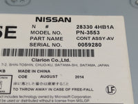 2014-2018 Infiniti Q50 Radio AM FM Cd Player Receiver Replacement P/N:28330-4HB1A Fits Fits 2014 2015 2016 2017 2018 OEM Use