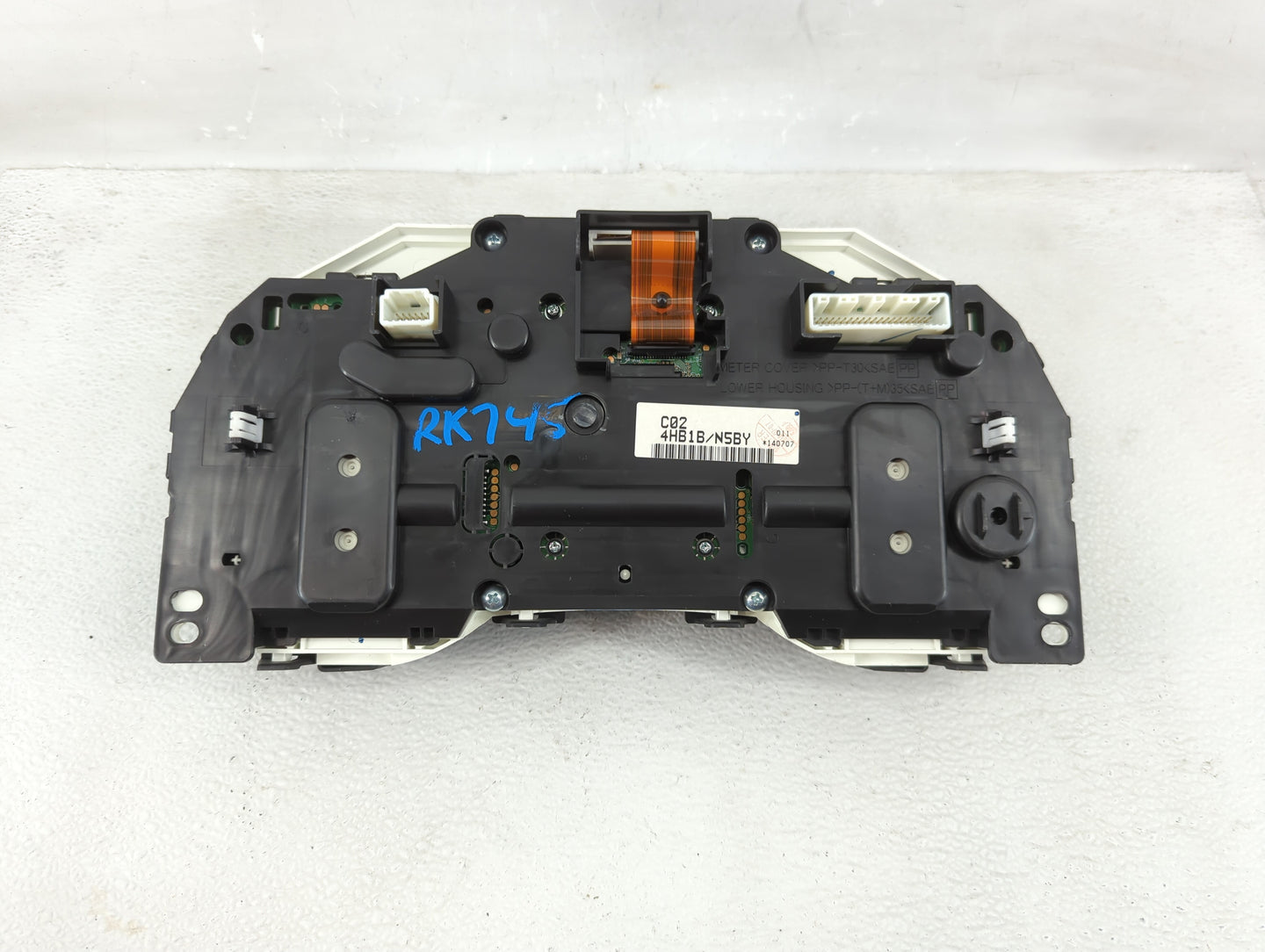 2014-2015 Infiniti Q50 Instrument Cluster Speedometer Gauges Fits Fits 2014 2015 OEM Used Auto Parts - Oemusedautoparts1.com