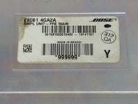 2014-2015 Infiniti Q50 Radio Speaker Amplifier 28061 4ga2a - Oemusedautoparts1.com