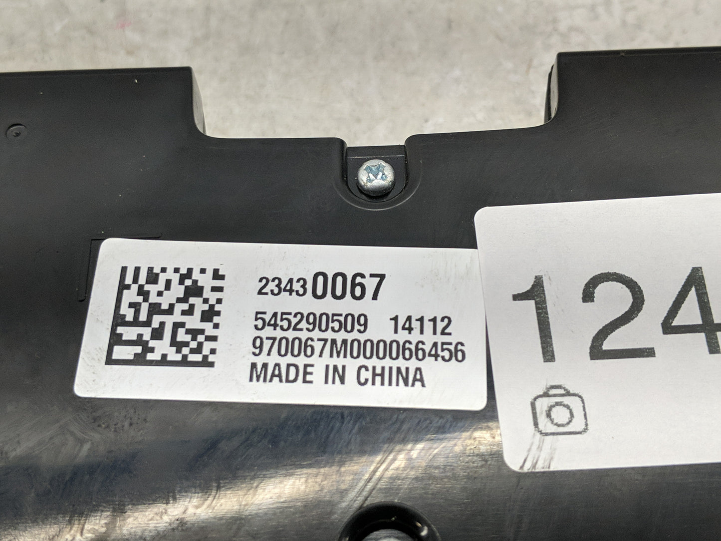 2015-2019 Infiniti Q50 Climate Control Module Temperature AC/Heater Replacement P/N:23430067 Fits OEM Used Auto Parts - Oemu